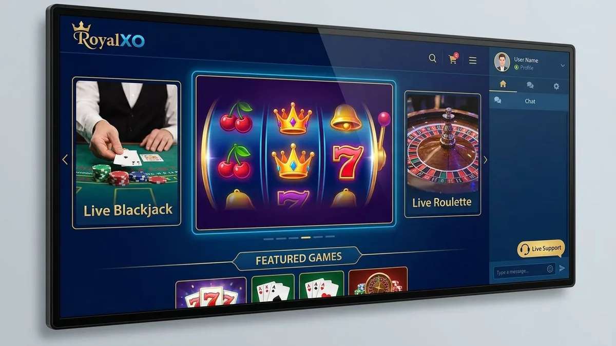 Casino-Spiele bei Royal XO